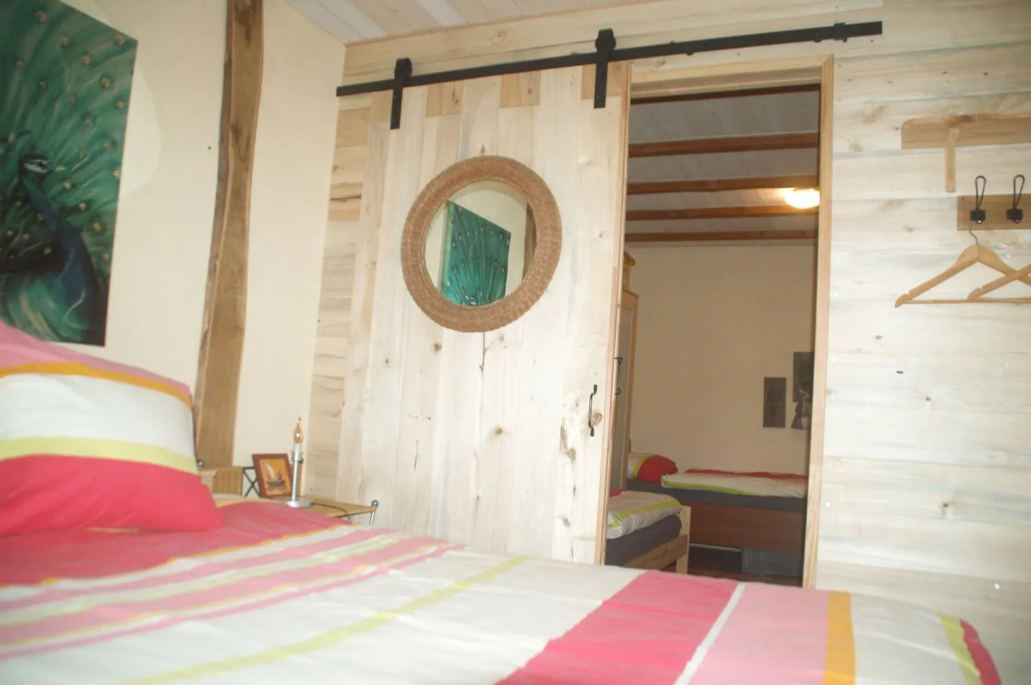 Chambre parentale gîte 1 Camping Univers Roussel