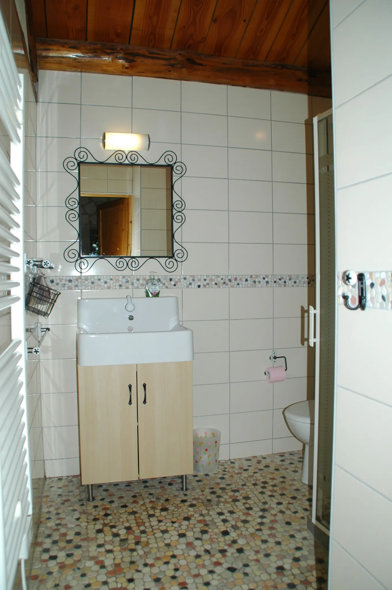 Salle de bain gîte 3 Camping Univers Roussel