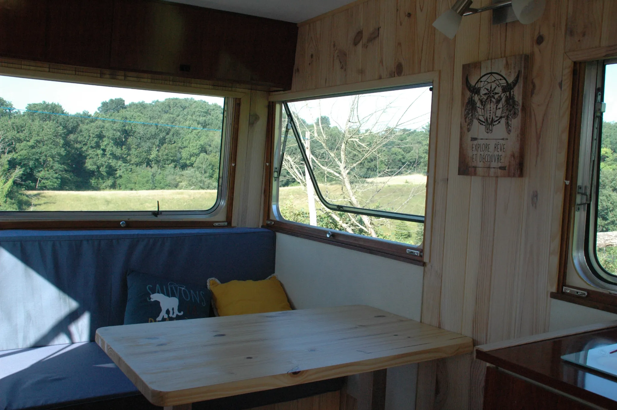 Campervan intérieur