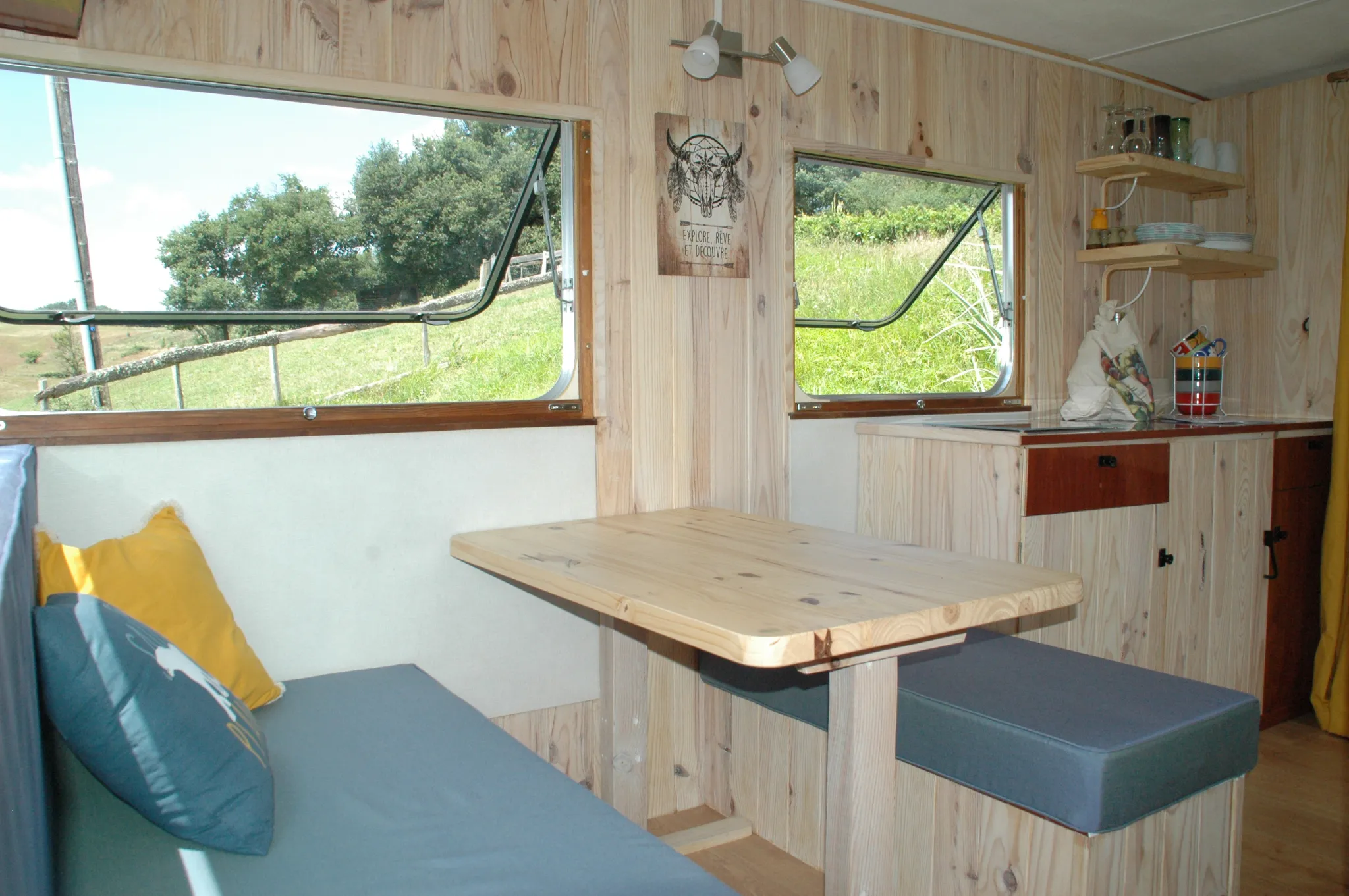 Campervan table