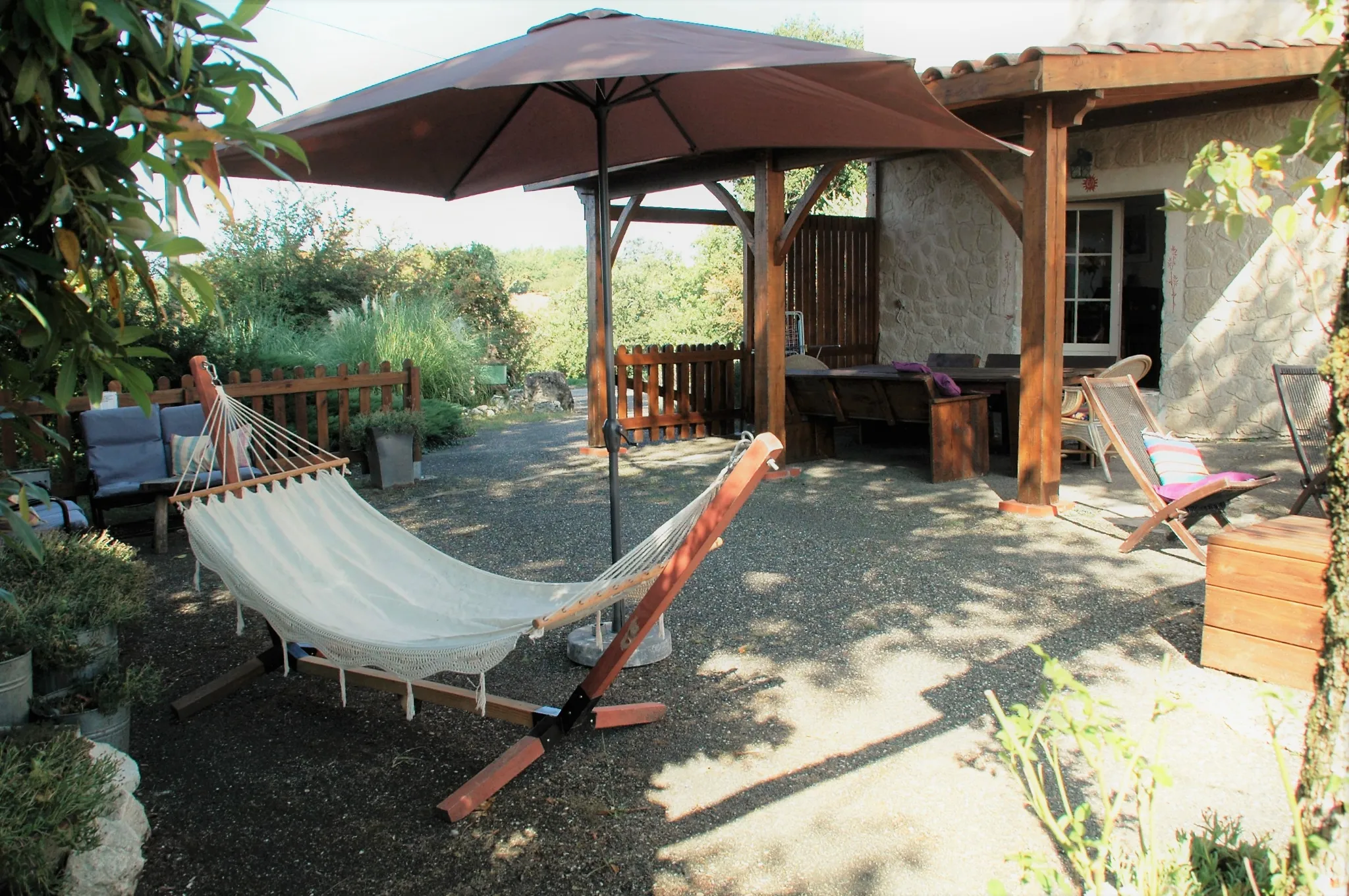 Terrasse Gîte 2