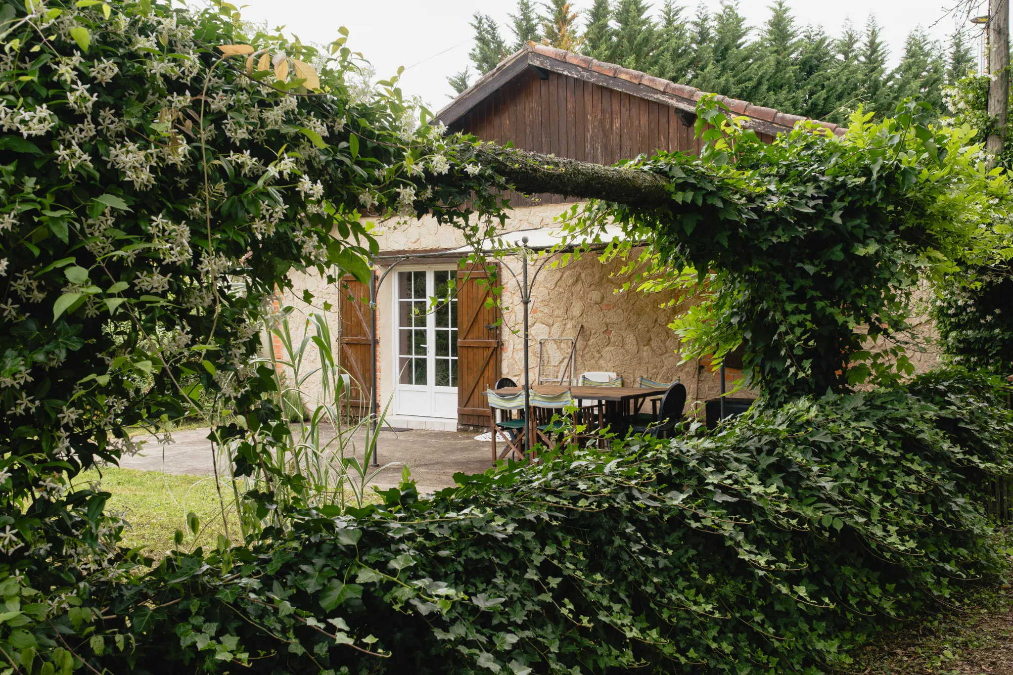 Porte d'entrée gîte 4
