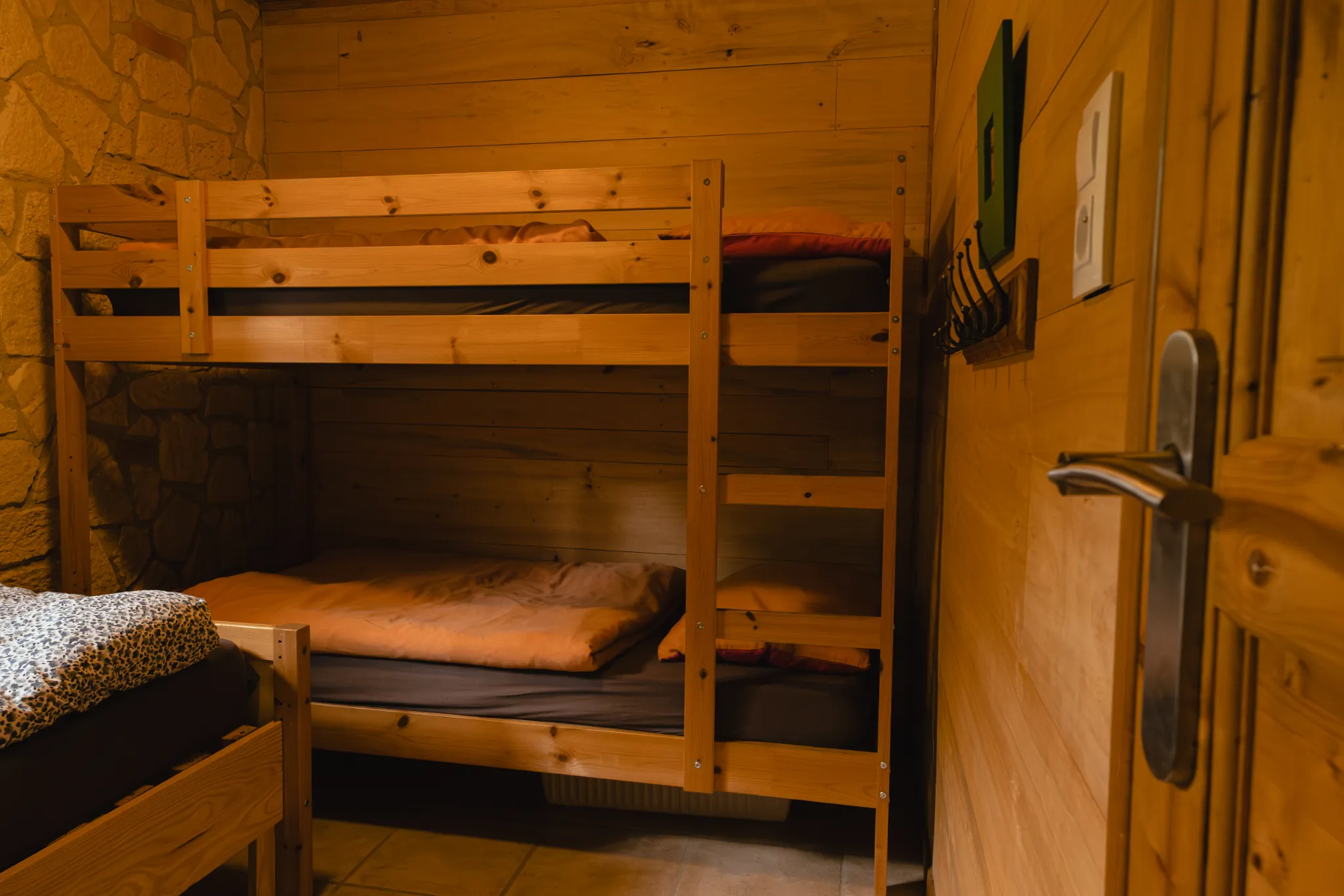 Lits superposés gîte 4