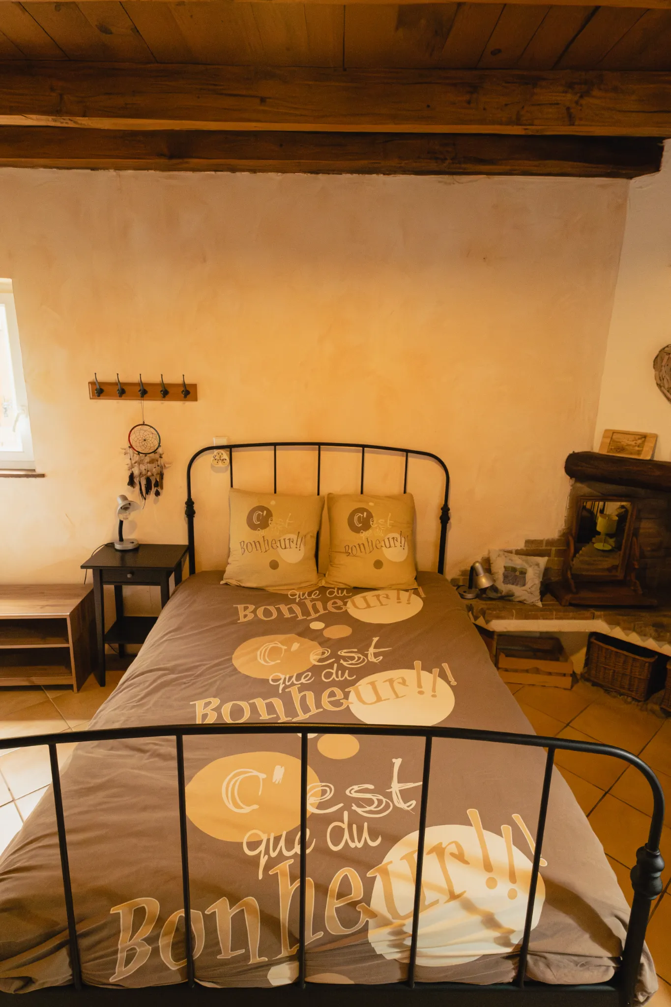 Lit double gîte 5