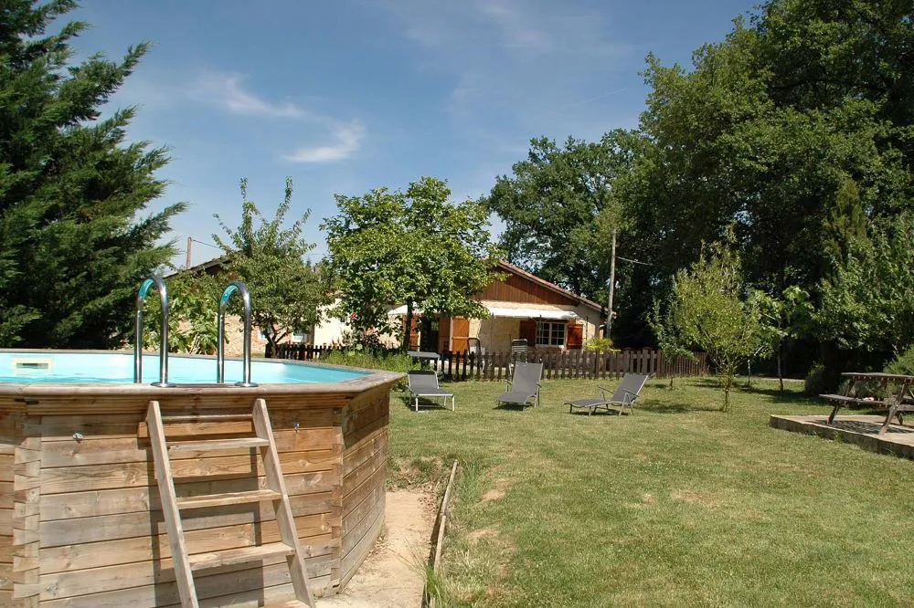 Jardin gîte 4 Camping Univers Roussel