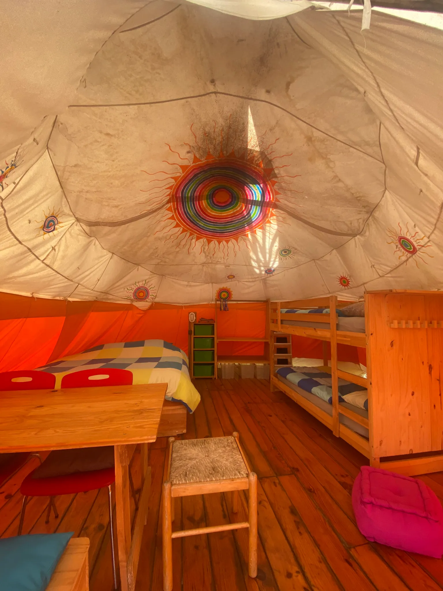 Tipi intérieur